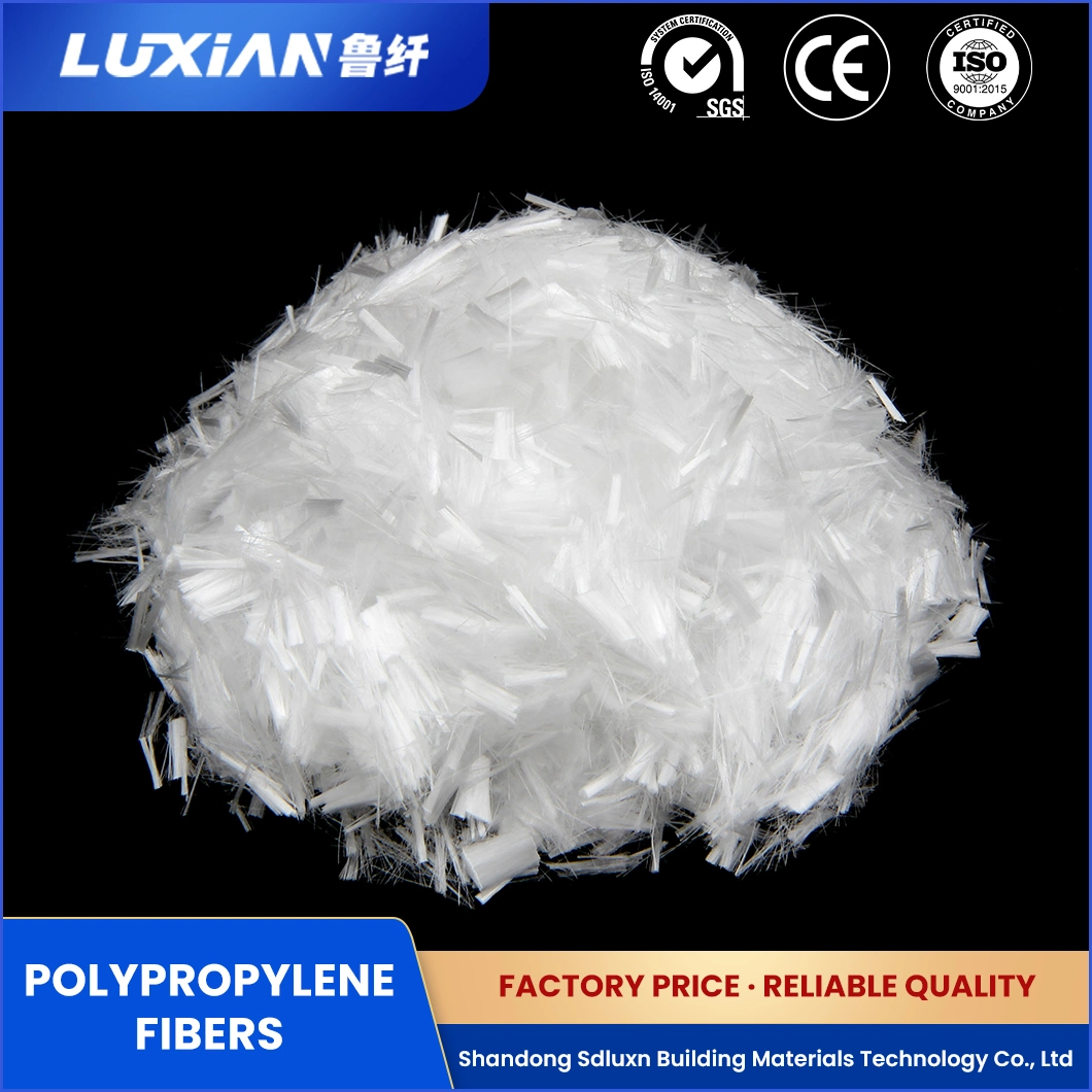 Sdluxn Engineering Ceramic Fiber Wholesale Lxbg Modified Polypropylene Polypropylene Fiber Products China Good Elasticity PP Staple Flber Supplier