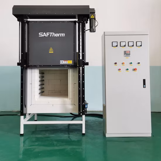 1200c/1400c/1700c электрическая промышленная керамическая печь с вертикальной дверью для промышленного применения/керамическая печь Муфельная печь